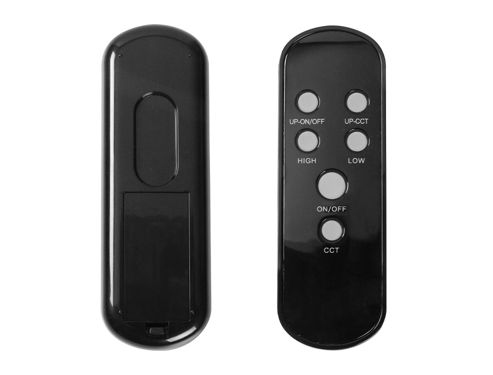 CANDEEIRO DE CHAO Q-CONNECT 15W COM CONTROLO REMOTO ALTURA 154 CM COR PRETO