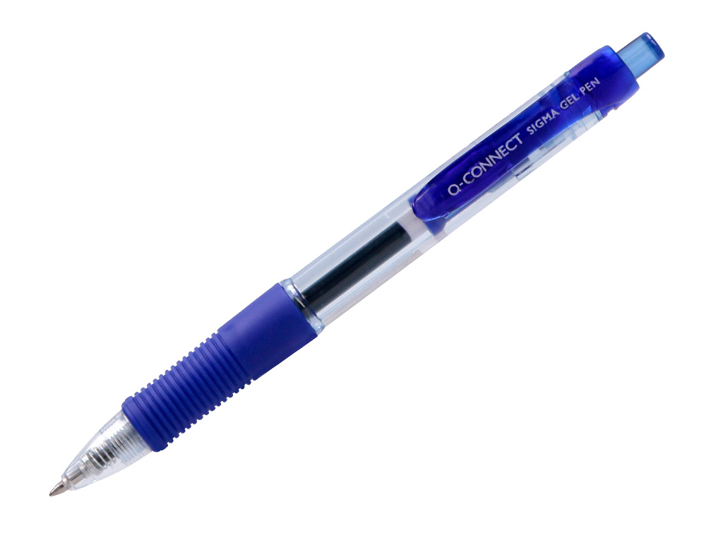 ESFEROGRAFICA Q-CONNECT SIGMA RETRATIL 0,5 MM COR AZUL