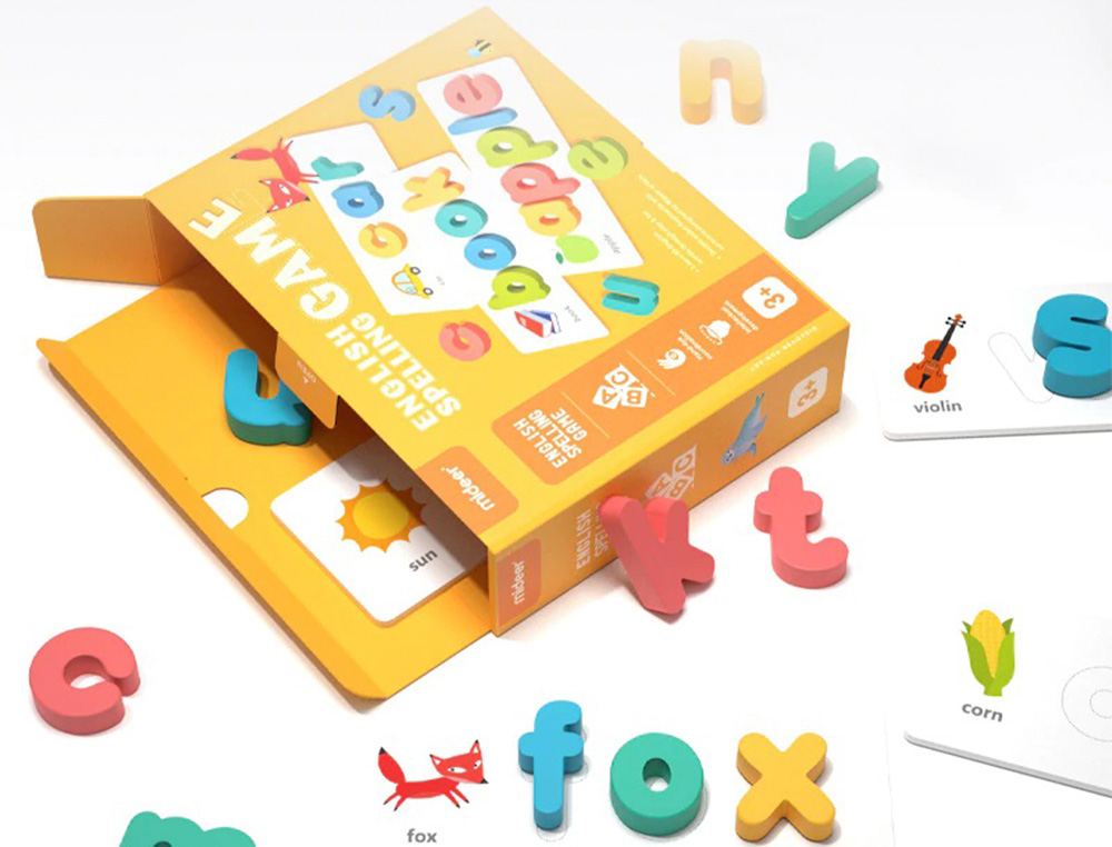 JOGO DIDATICO MIDEER COMBINAR LETRAS EM INGLES