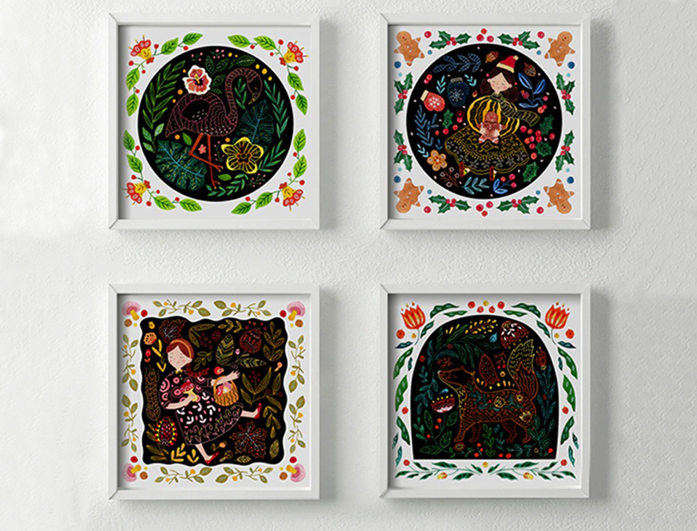 JOGO DIDATICO MIDEER SCRATCH ART CARD BOY
