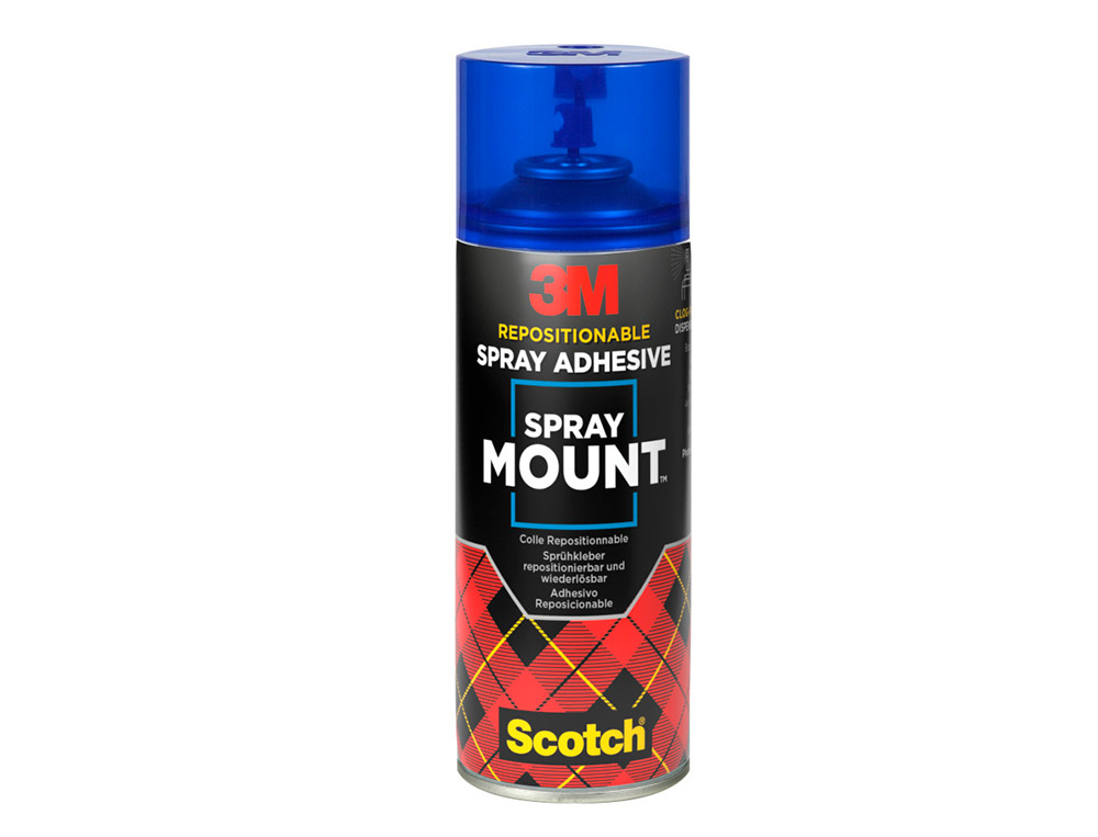 COLA SPRAY MOUNT ADESIVA 3M, PACK DE 400 ML