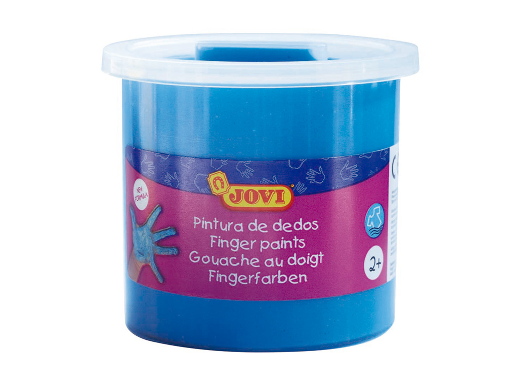 ESTOJO JOVI PINTURA A DEDOS 125 ML AZUL OPACO