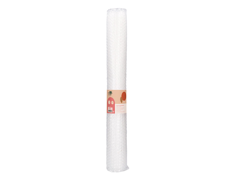 PLASTICO COM BOLHAS LIDERPAPEL ECOUSE 0.60X3M 30% DE PLASTICO RECICLADO