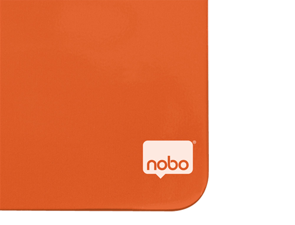 QUADRO NOBO MAGNETICO PARA A CASA COR LARANJA 36X36 CM