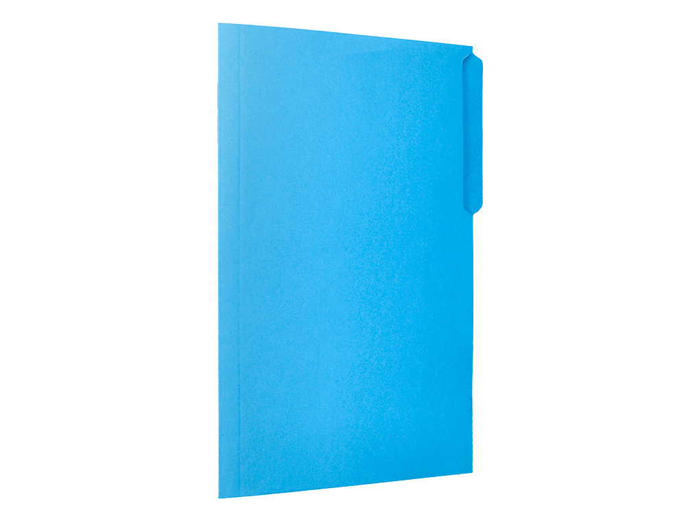 CLASSIFICADOR LIDERPAPEL EM CARTOLINA FOLIO PESTANA ESQUERDA 240G/M2 AZUL