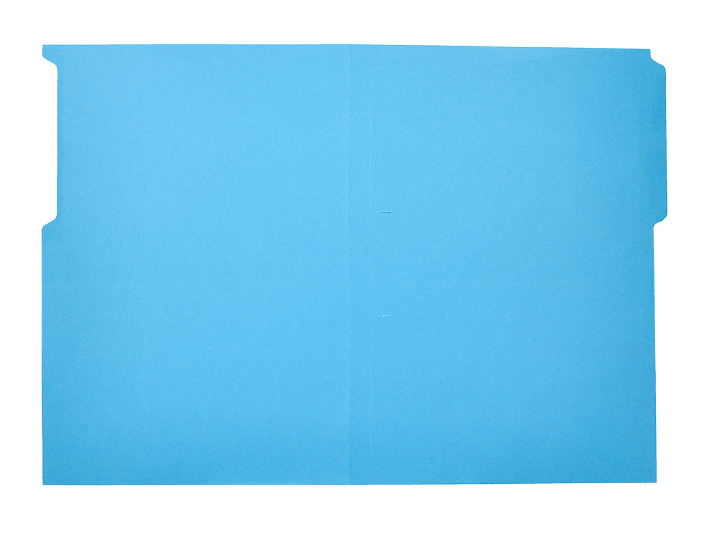 CLASSIFICADOR LIDERPAPEL EM CARTOLINA FOLIO PESTANA ESQUERDA 240G/M2 AZUL