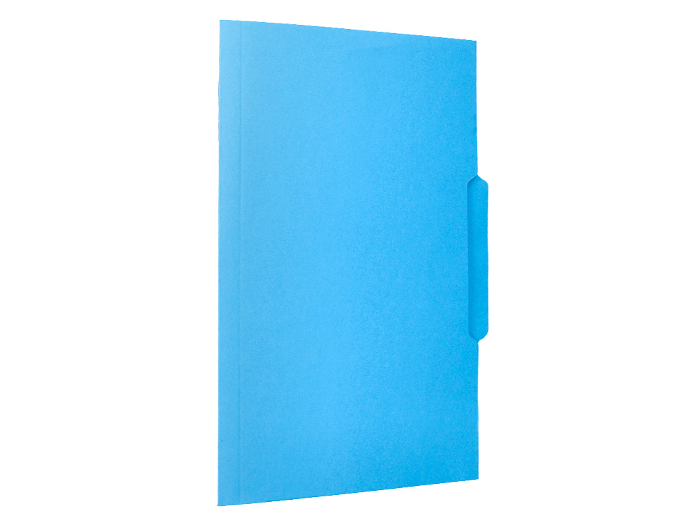 CLASSIFICADOR LIDERPAPEL EM CARTOLINA FOLIO PESTANA CENTRAL 240G/M2 AZUL