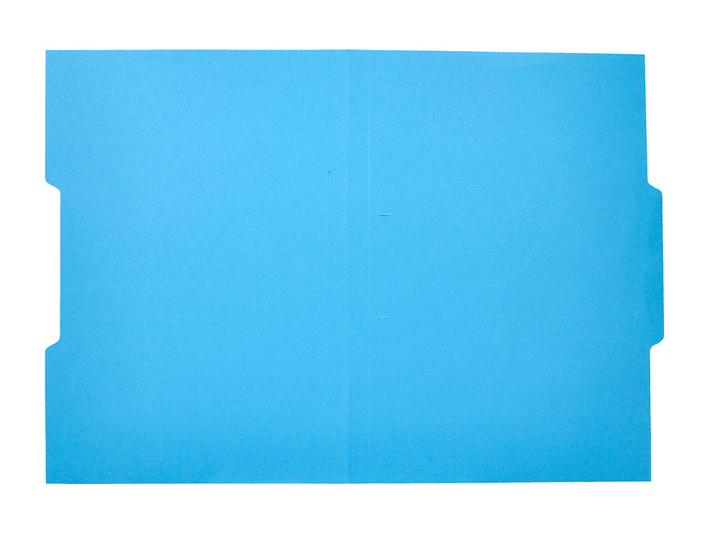 CLASSIFICADOR LIDERPAPEL EM CARTOLINA FOLIO PESTANA CENTRAL 240G/M2 AZUL