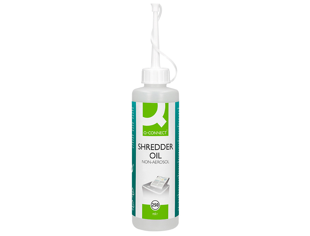 OLEO LUBRIFICANTE Q-CONNECT PARA DESTRUIDORA DE DOCUMENTOS 250 ML