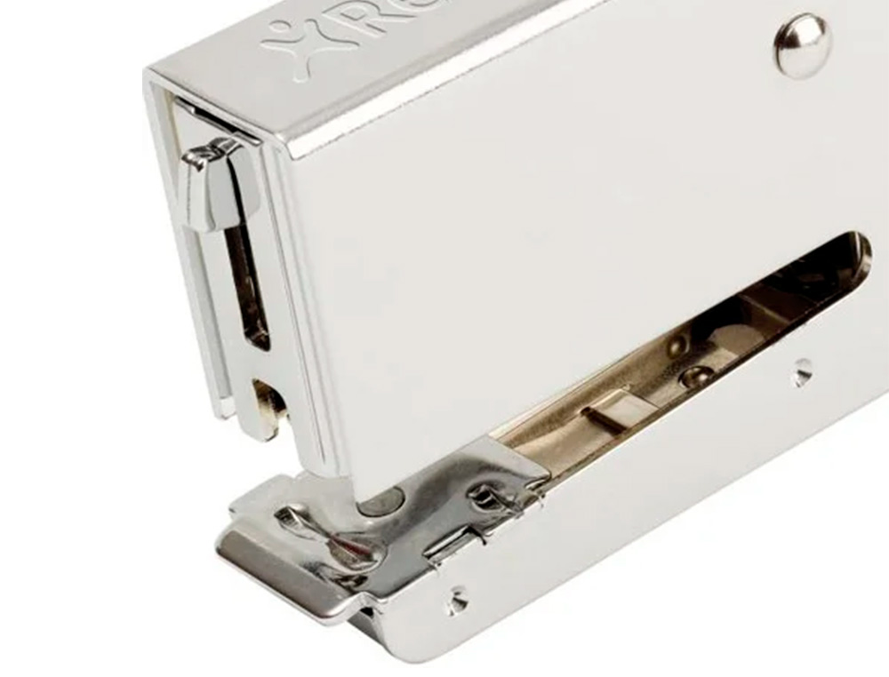 AGRAFADOR REXEL DE ALICATE OFFICE 56 METALICO CAPACIDADE 40 FOLHAS USA AGRAFES 24/6-8 E 26/6-8 CROMADO