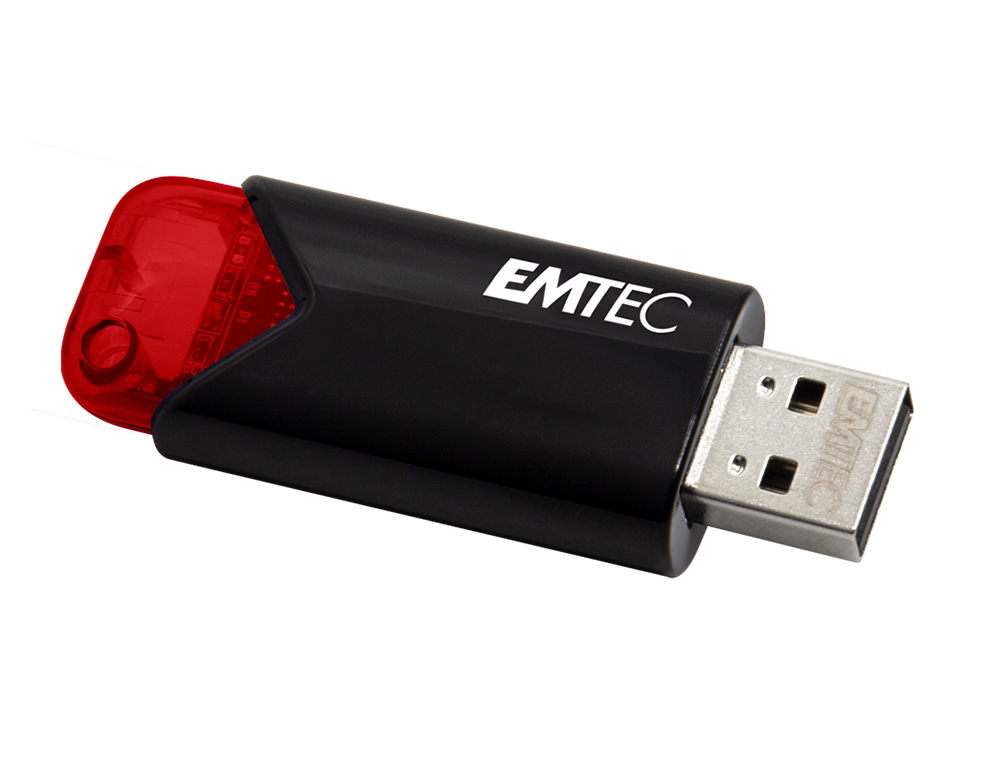 PEN DRIVE EMTEC USB 3.2 CLICK EASY 16 GB VERMELHO