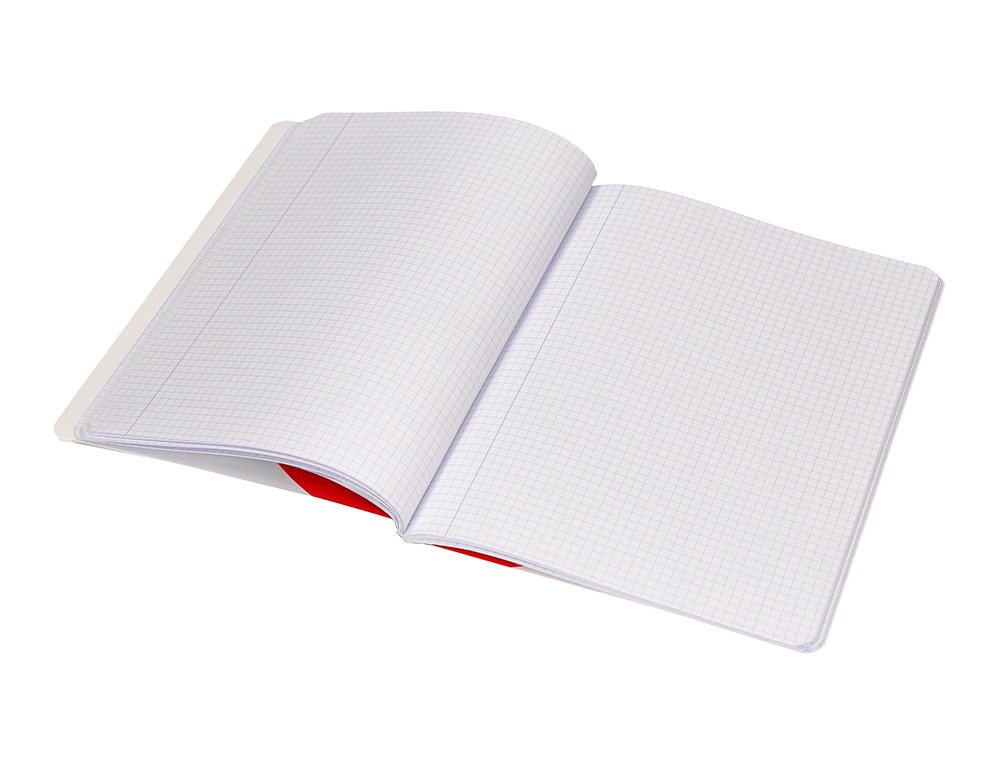 CADERNO COSIDO ANTARTIK A5+ PLUS 48 F 90 GR QUADRICULA 5 MM COM MARGEM 6 CORES SORTIDAS