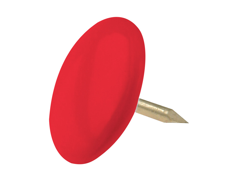 PIONESES LISMANIA OFFICE COR VERMELHO CAIXA DE 100 UNIDADES