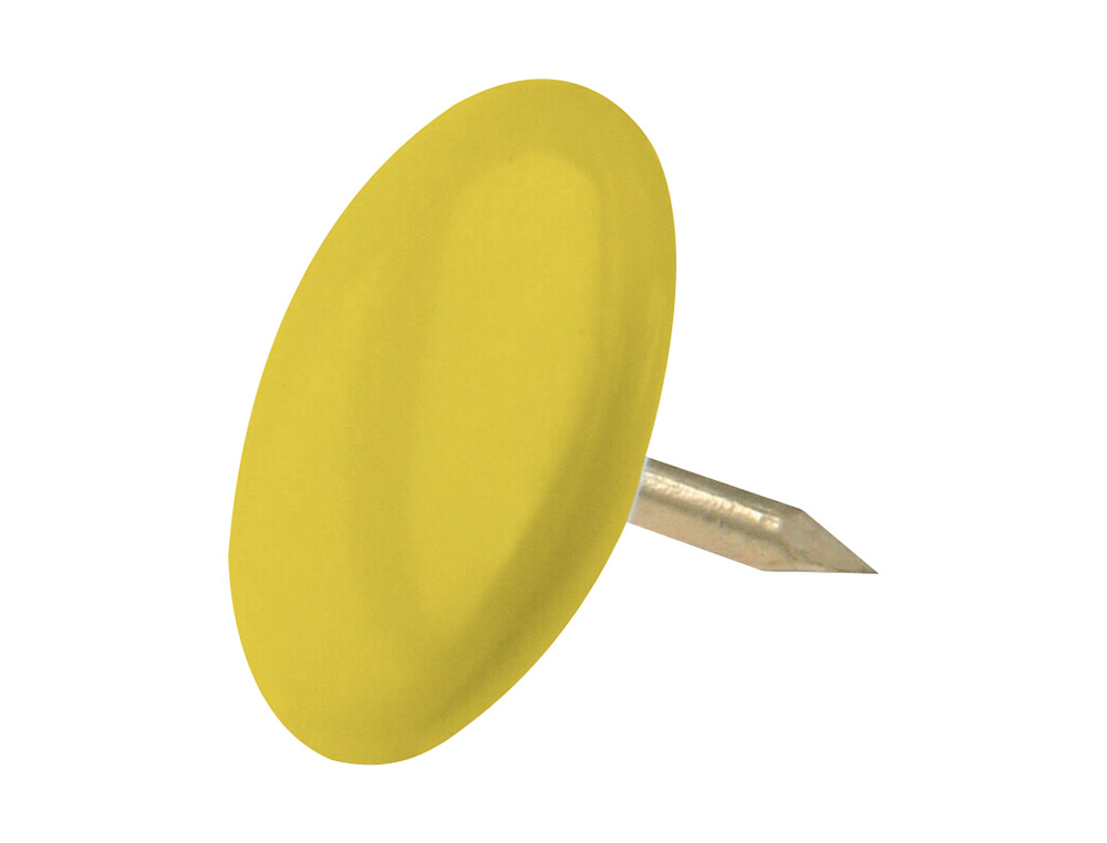 PIONESES LISMANIA OFFICE COR AMARELO CAIXA DE 100 UNIDADES