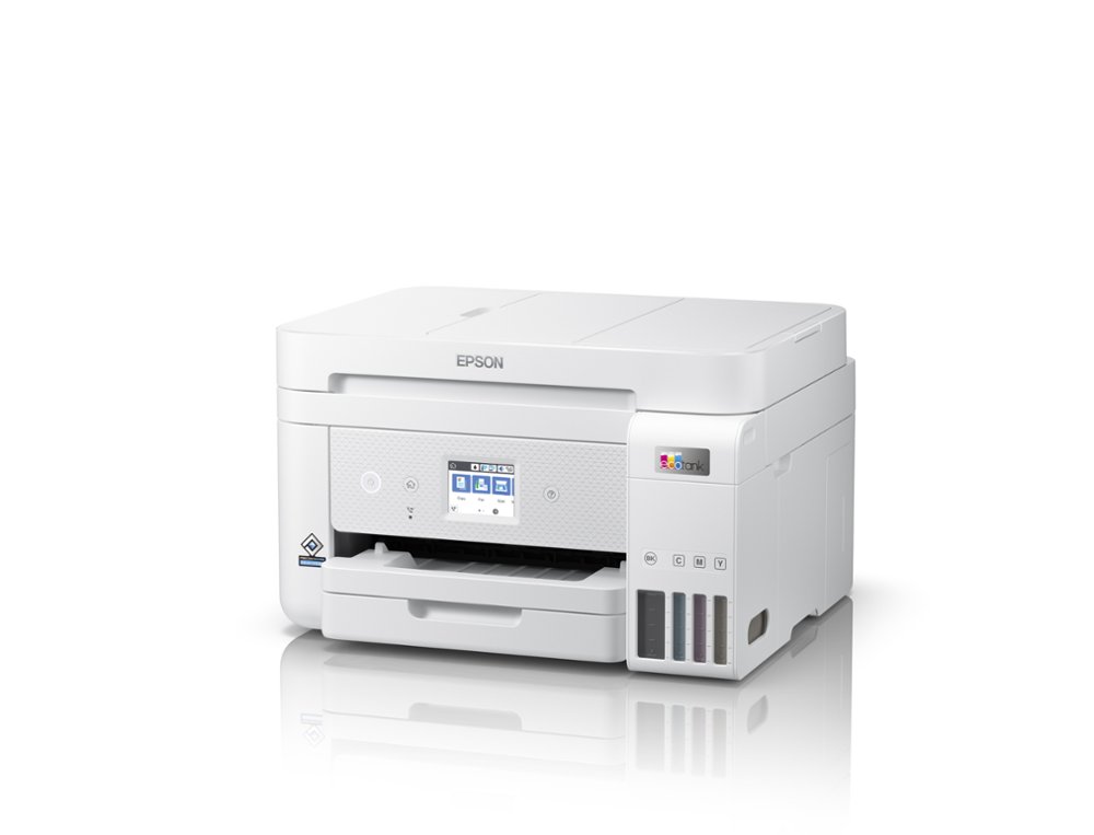 MULTIFUNCOES EPSON ECOTANK ET-4856 TINTA 33 PPM SCANNER COPIADORA IMPRESSORA FAX BANDEJA ENTRADA 250 FOLHAS