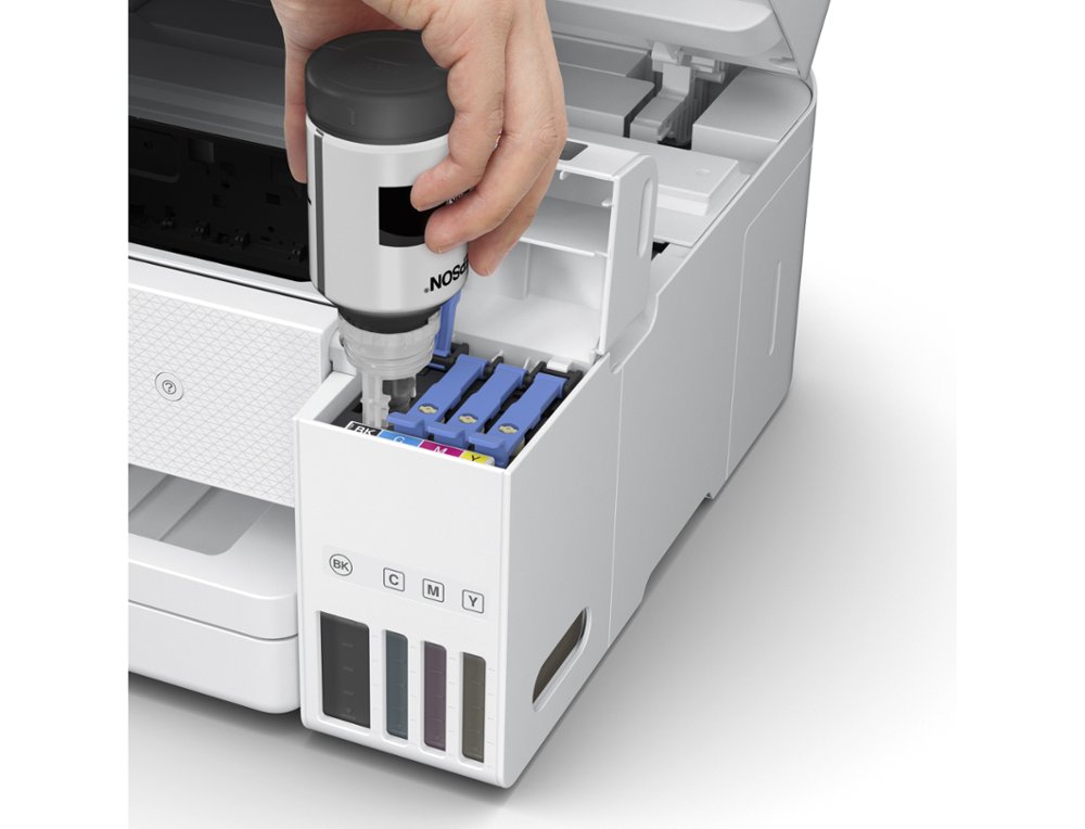 MULTIFUNCOES EPSON ECOTANK ET-4856 TINTA 33 PPM SCANNER COPIADORA IMPRESSORA FAX BANDEJA ENTRADA 250 FOLHAS