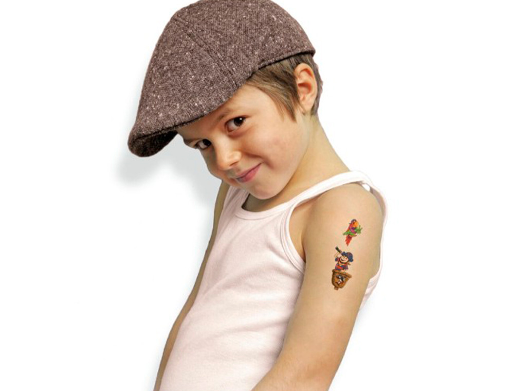 AUTOCOLANTES AVERY TATUAGEM 6 MODELOS DIFERENTES EXPOSITOR DE 60 BLISTER SORTIDOS