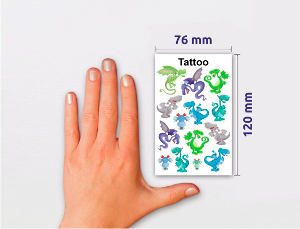 AUTOCOLANTES AVERY TATUAGEM 6 MODELOS DIFERENTES EXPOSITOR DE 60 BLISTER SORTIDOS