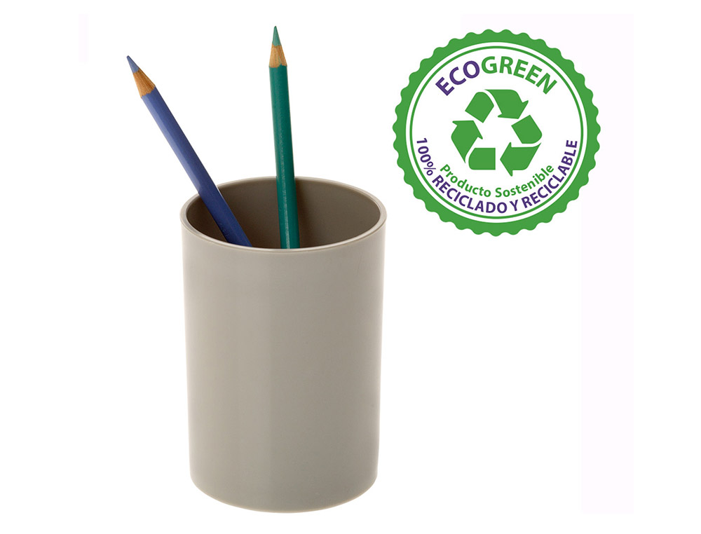 PORTA LAPIS ARCHIVO 2000 ECOGREEN 100% RECICLADO CINZA
