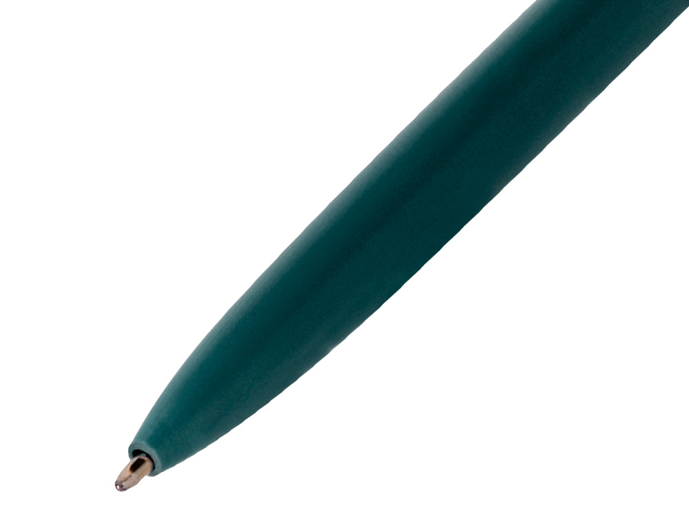 ESFEROGRAFICA BELIUS ROSE ALUMINIO DESENHO VERDE AZEITONA OURO ROSA TINTA AZUL CAIXA DESIGN