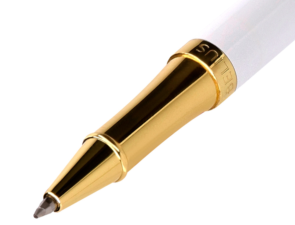 ROLLER BELIUS DUALITA CORPO PRETO DESENHO BRANCO TINTA PRETA CAIXA DESIGN