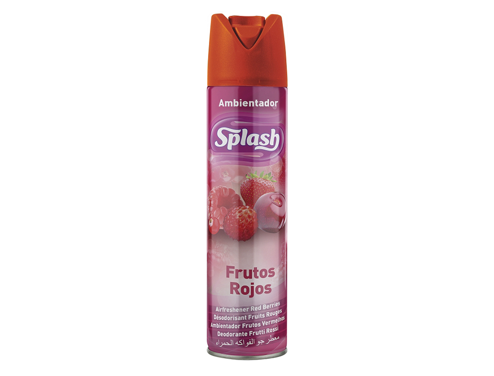 AMBIENTADOR SPRAY SPLASH MORANGO FRASCO DE 300 ML