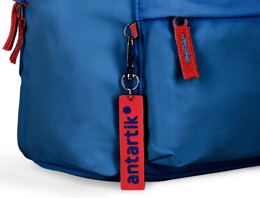 MOCHILA ANTARTIK TEENS 20L COMPARTIMENTO PARA PORTATIL COR AZUL MARINHO 420X160X300 MM