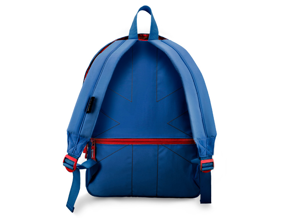 MOCHILA ANTARTIK TEENS 20L COMPARTIMENTO PARA PORTATIL COR AZUL MARINHO 420X160X300 MM
