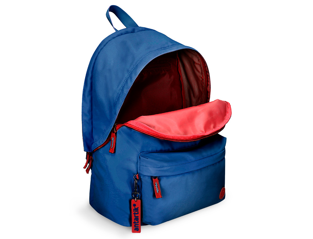 MOCHILA ANTARTIK TEENS 20L COMPARTIMENTO PARA PORTATIL COR AZUL MARINHO 420X160X300 MM