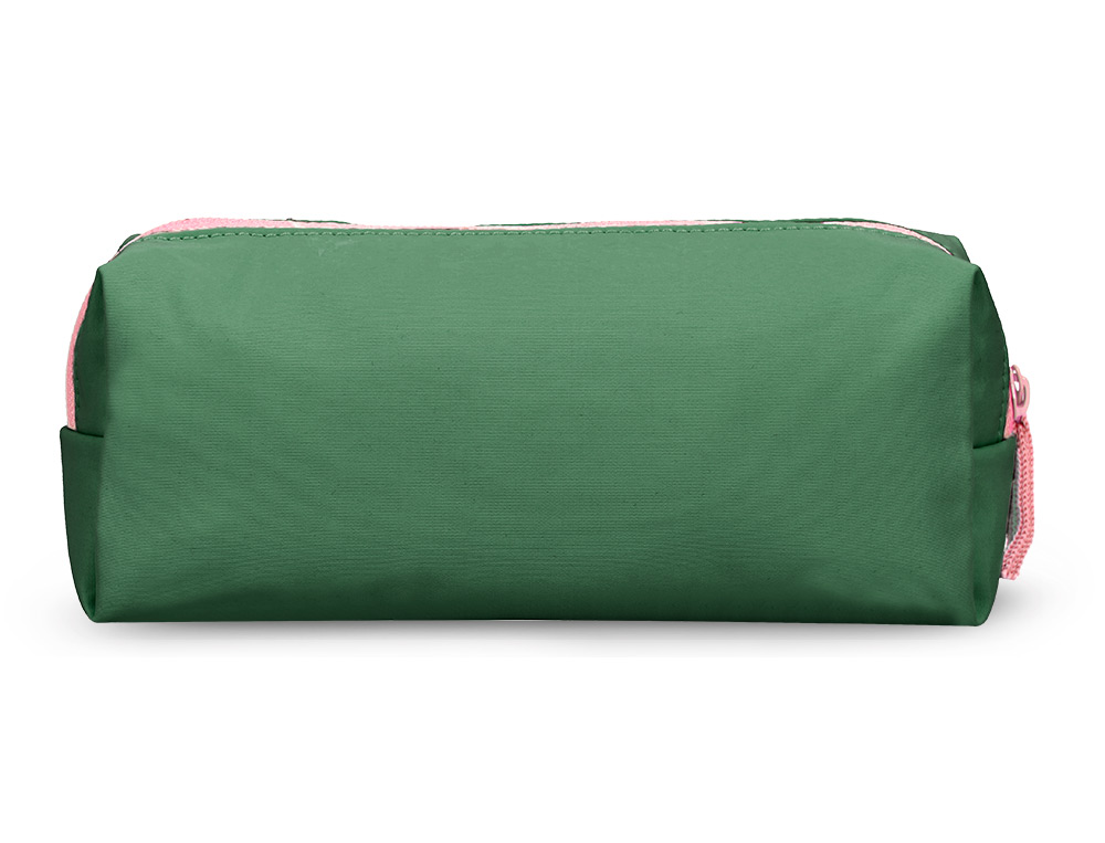 ESTOJO ESCOLAR ANTARTIK 1 COMPARTIMENTO COMPLEMENTO DA MOCHILA TEENS COR VERDE 80X55X210 MM