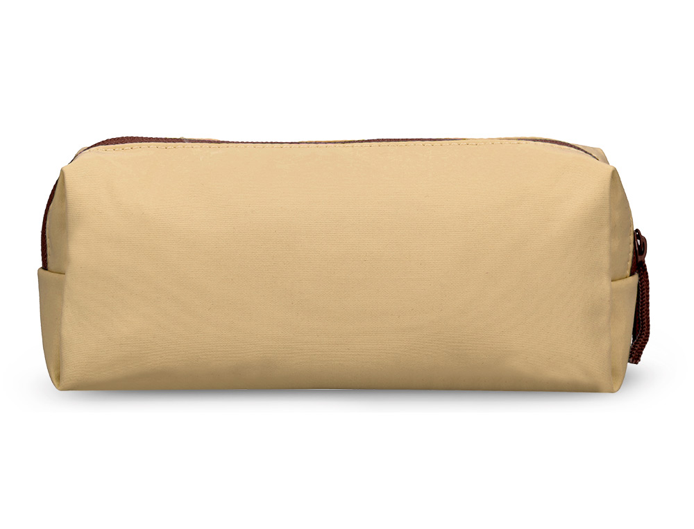 ESTOJO ESCOLAR ANTARTIK 1 COMPARTIMENTO COMPLEMENTO DA MOCHILA TEENS COR BEGE 80X55X210 MM