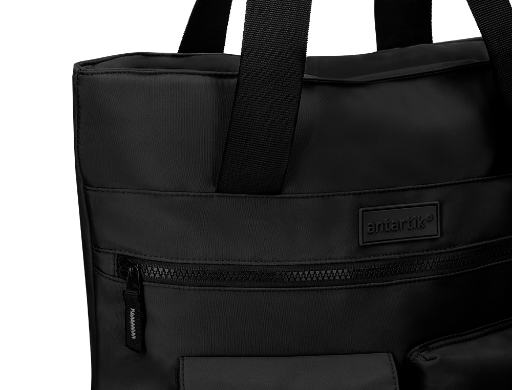MOCHILA ANTARTIK BOLSO CASUAL COR PRETO 400X120X390 MM