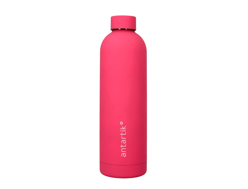 GARRAFA ANTARTIK ISOTERMICA ACO INOXIDAVEL LIVRE DE BPA COR FUCSIA 750 ML