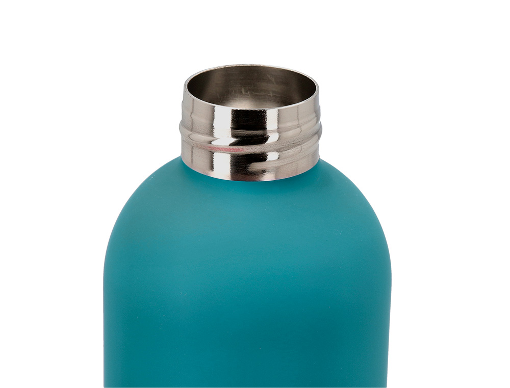 GARRAFA ANTARTIK ISOTERMICA ACO INOXIDAVEL LIVRE DE BPA COR TURQUESA 750 ML
