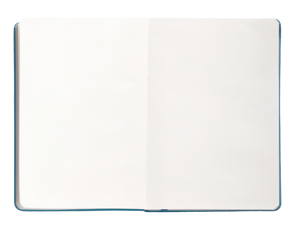 CADERNO COM ELASTICO ANTARTIK NOTES CAPA DURA A5 LISO AZUL CLARO 100 FOLHAS 80 GR FSC