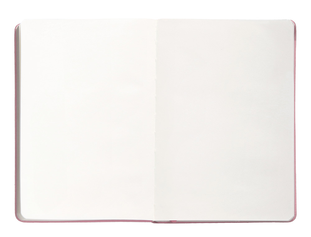 CADERNO COM ELASTICO ANTARTIK NOTES CAPA DURA A5 LISO ROSA PASTEL 100 FOLHAS 80 GR FSC