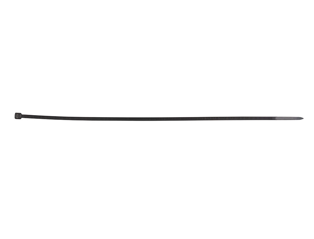ABRACADEIRA Q-CONNECT COR PRETO 200X2,5 MM BOLSA DE 100 UNIDADES