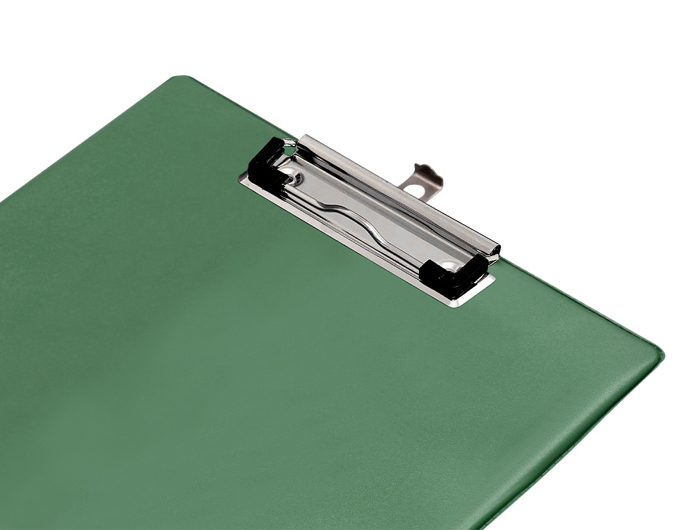 PORTA NOTAS Q-CONNECT PLASTICO 50% RECICLADO DIN A4 VERDE AZEITONA ESPESSURA 2,1MM