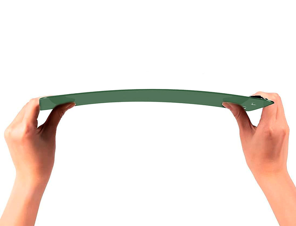 PORTA NOTAS Q-CONNECT PLASTICO 50% RECICLADO DIN A4 VERDE AZEITONA ESPESSURA 2,1MM