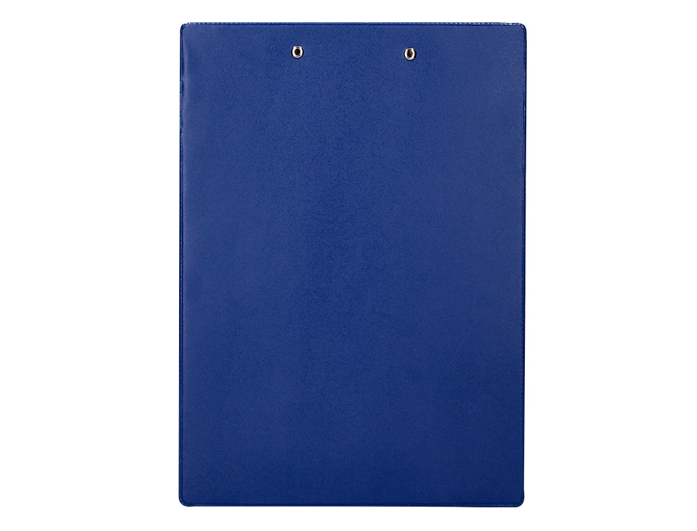 PORTA NOTAS Q-CONNECT COM MOLA MINICLIP SUPERIOR DIN A4 PLASTICO 50% RECICLADO AZUL ESPESSURA 2,1 MM