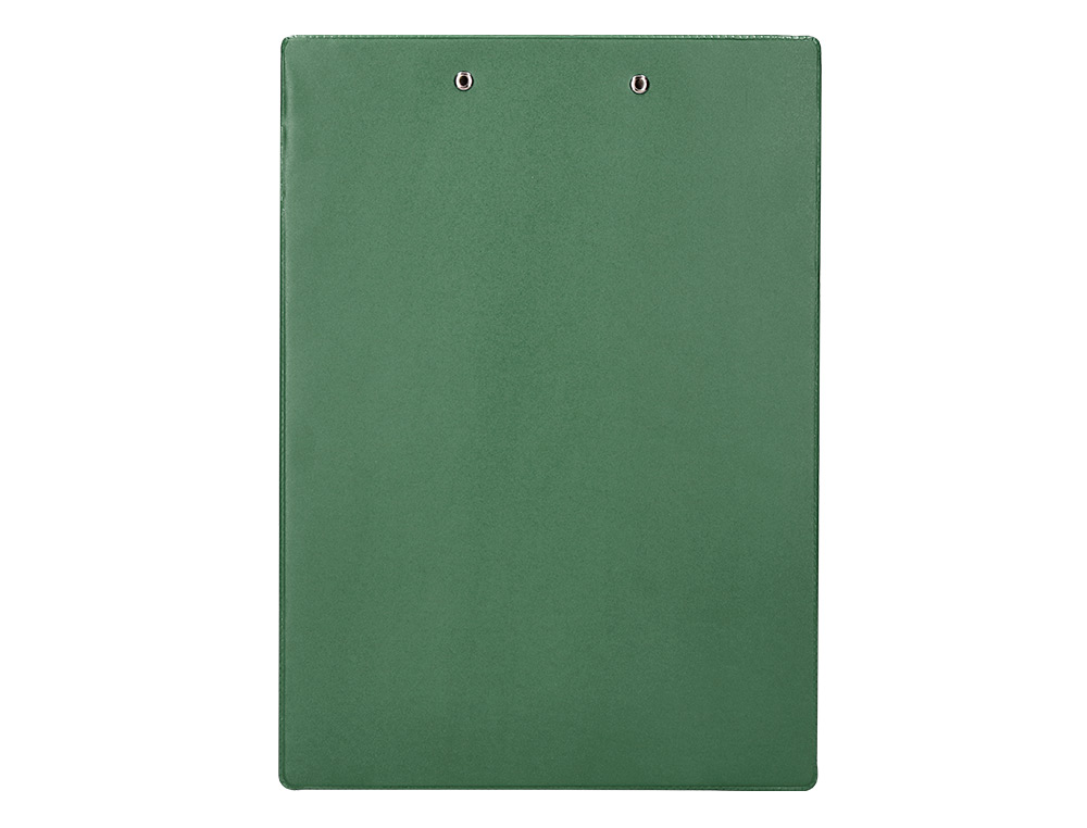 PORTA NOTAS Q-CONNECT COM MOLA MINICLIP SUPERIOR DIN A4 PLASTICO 50% RECICLADO VERDE AZEITONA ESPESSURA 2,1 MM