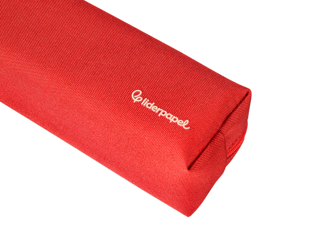 ESTOJO ESCOLAR LIDERPAPEL CLASSIC RETANGULAR COM ASA 210X70 MM VERMELHO