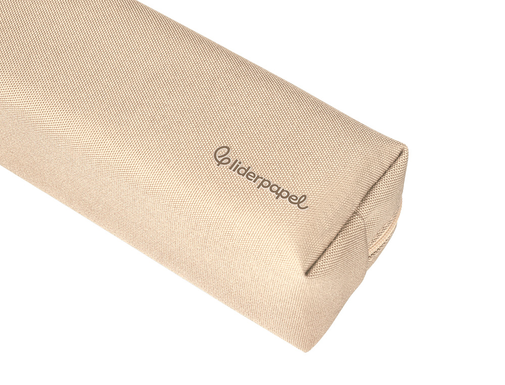 ESTOJO ESCOLAR LIDERPAPEL RETANGULAR COM ASA 210X70 MM ROSA