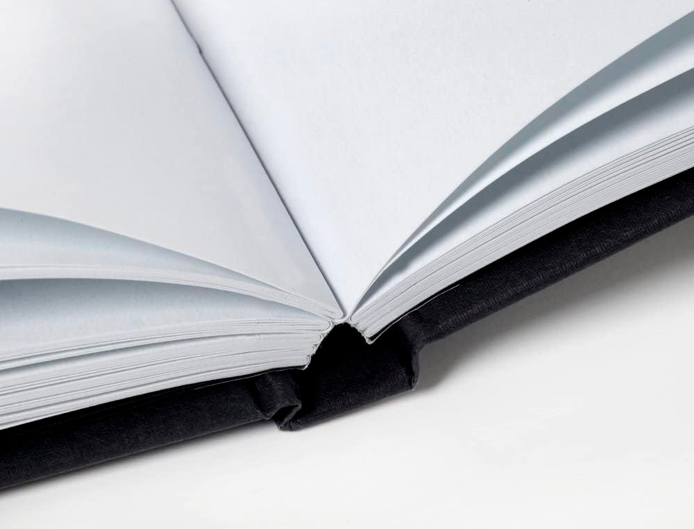 CADERNO DIARIO ENCADERNADO LIDERPAPEL DIN A3 420X297 MM 100 FOLHAS 100 GR COR PRETA
