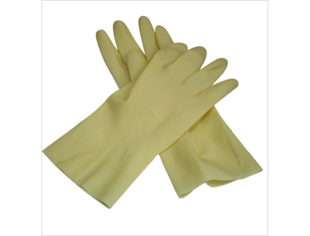 LUVAS DE LATEX ACETINADAS COM RELEVO ANTI DESLIZANTE SEM PO TAMANHO GRANDE