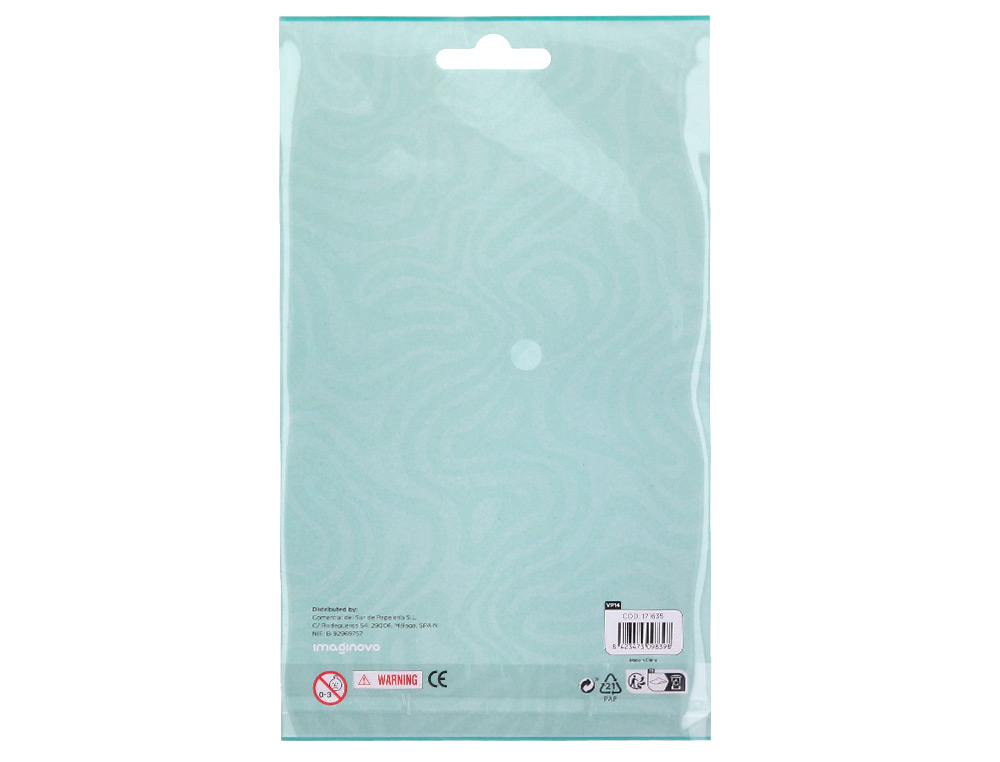 AUTOCOLANTES IMAGINOVO SEREIAS MAGIC DREAMS COM RELEVO 210X130 MM EM BLISTER