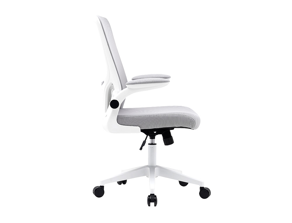 CADEIRA DE ESCRITORIO Q-CONNECT ALBA MALHA BASE METALICA ALT MAX 1110 LARG 610 PROF 580 RODAS PREMIUM COR CINZA