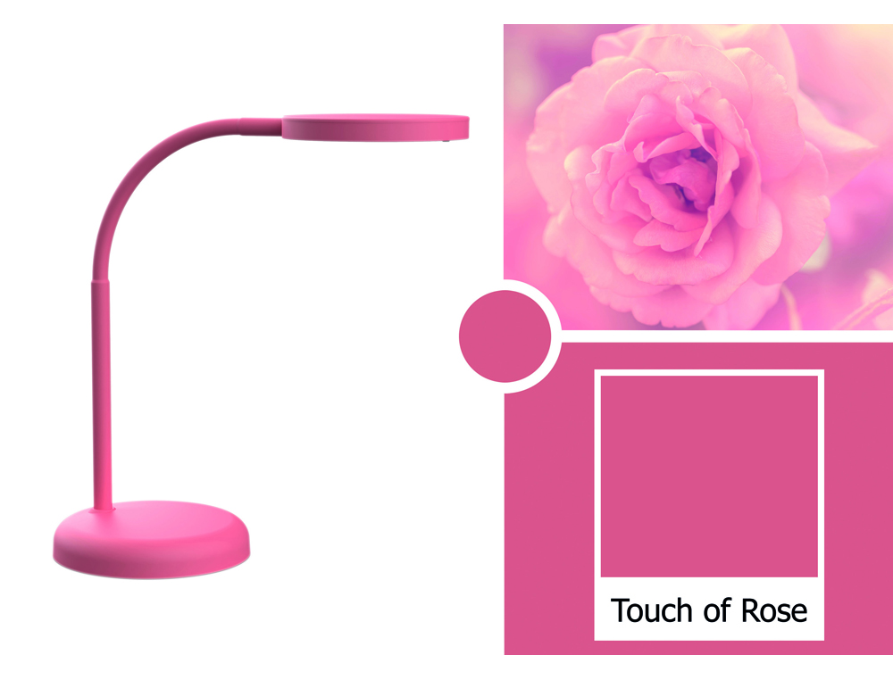 CANDEEIRO DE ESCRITORIO MAUL LED JOY COR ROSA 137X335X358 MM