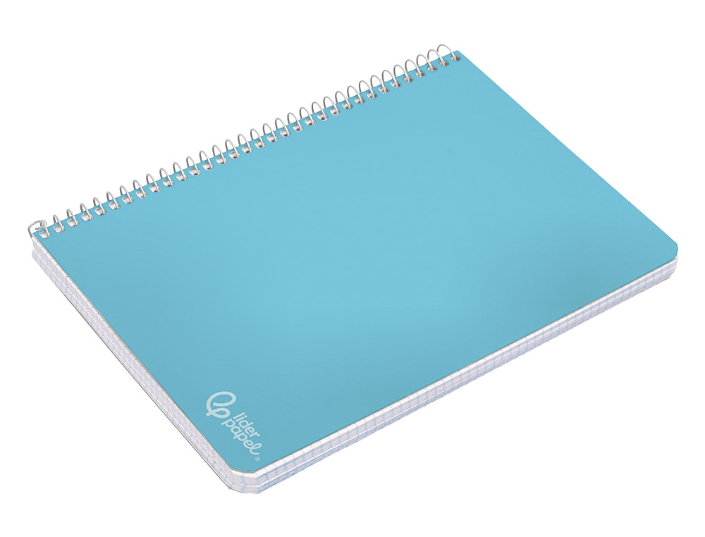 CADERNO ESPIRAL LIDERPAPEL WITTY DIN A4 CAPA DURA 80F 90GR PAUTADO COM MARGEM CORES SORTIDAS