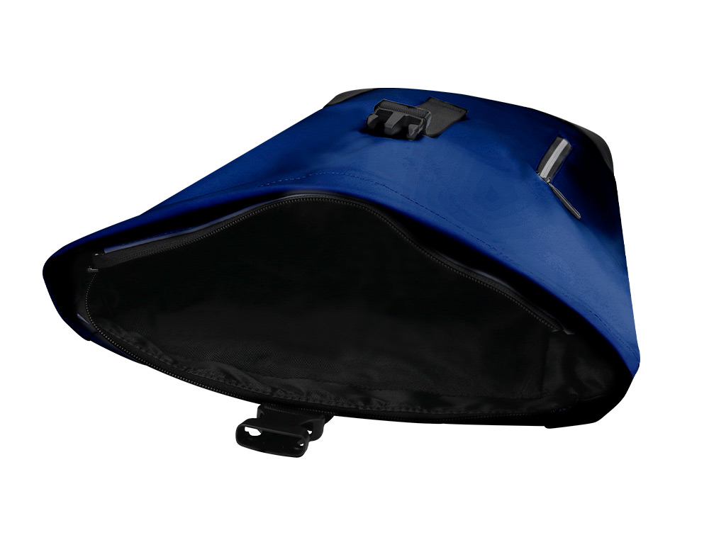 MOCHILA ANTARTIK WATERPROOF ENROLAVEL DESIGN CASUAL COR AZUL MARINHO 480X130X280 MM